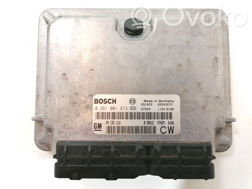 Opel Vectra B Engine control unit/module 