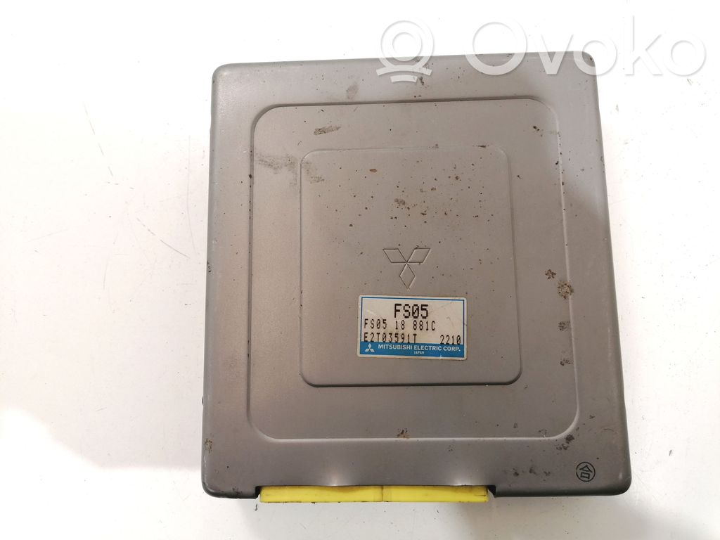 Engine control unit/module   E2T03591T,FS0518881C