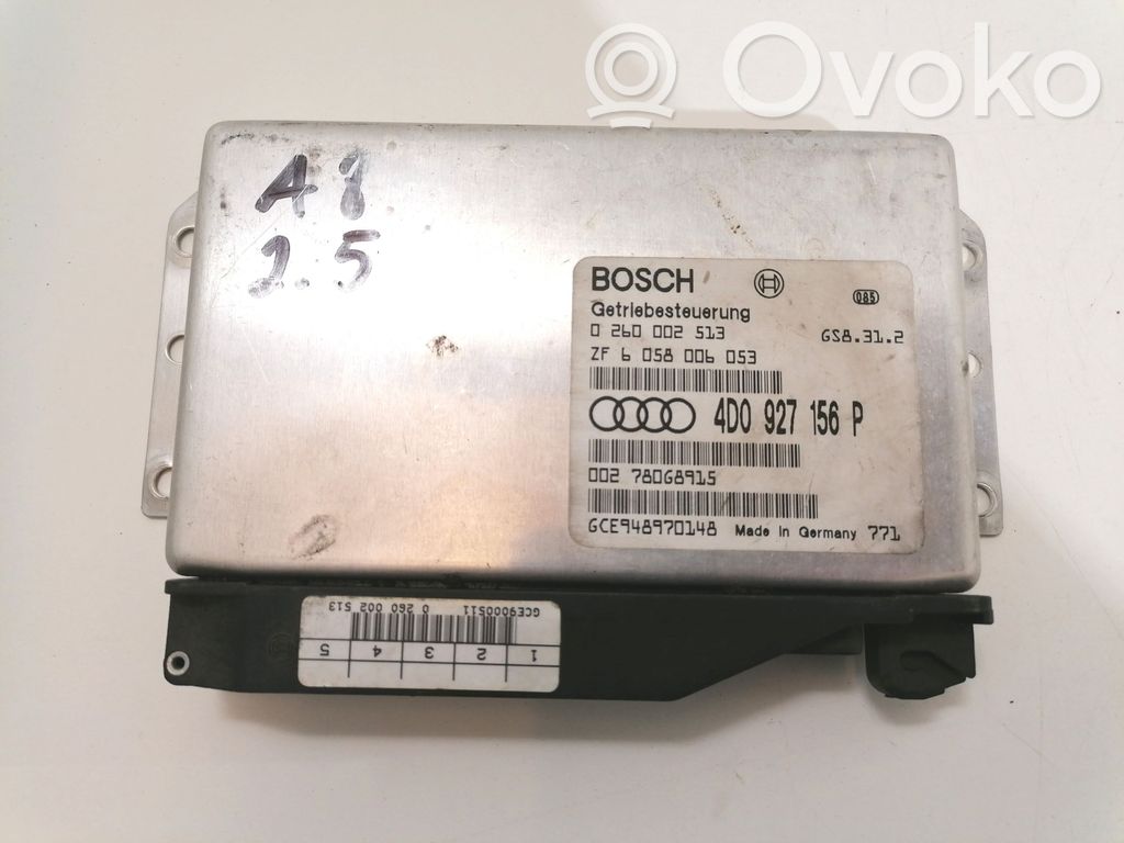 Audi A8 S8 D2 4D Gearbox control unit/module 
