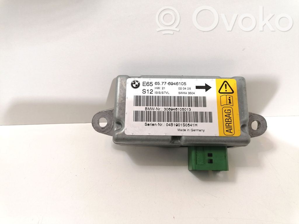 BMW 7 E65 E66 Airbag deployment crash/impact sensor 
