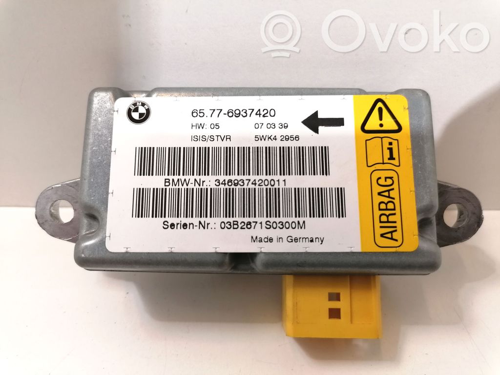 BMW 7 E65 E66 Airbag deployment crash/impact sensor 