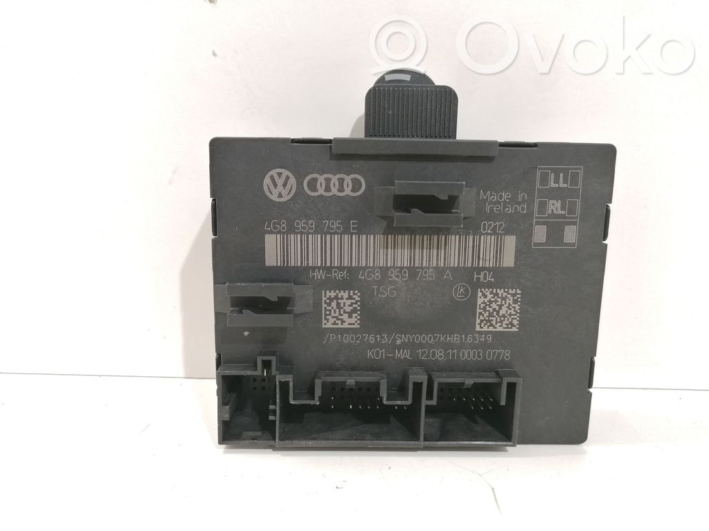 Audi A6 S6 C7 4G Door control unit/module 