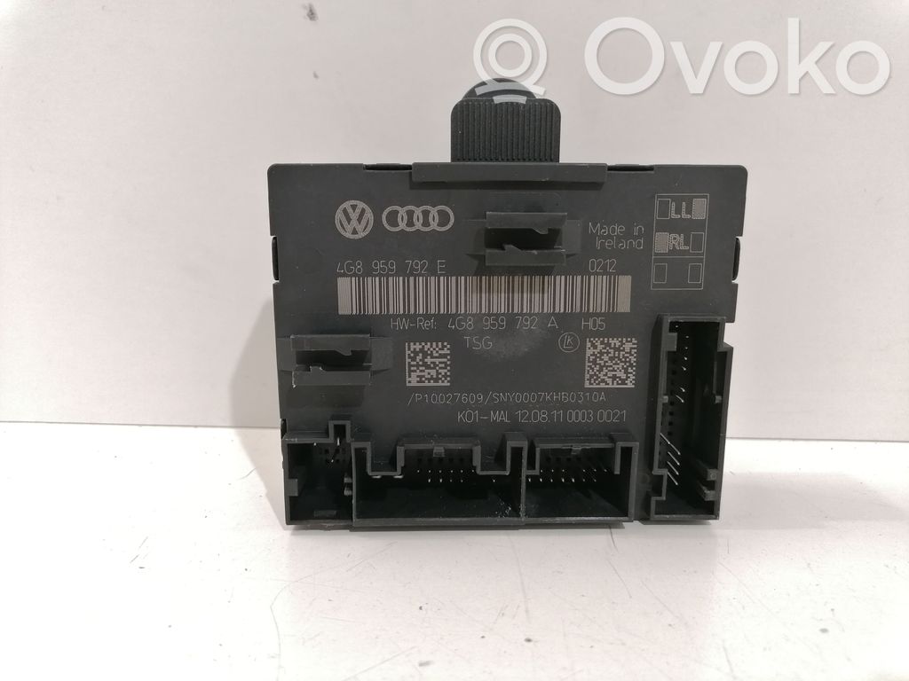 Audi A6 S6 C7 4G Door control unit/module 