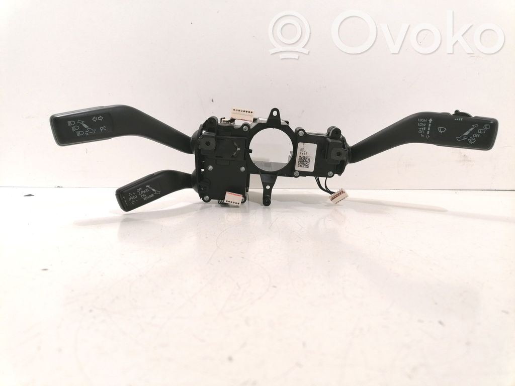 Volkswagen PASSAT B6 Interruptor/palanca de limpiador de luz de giro 