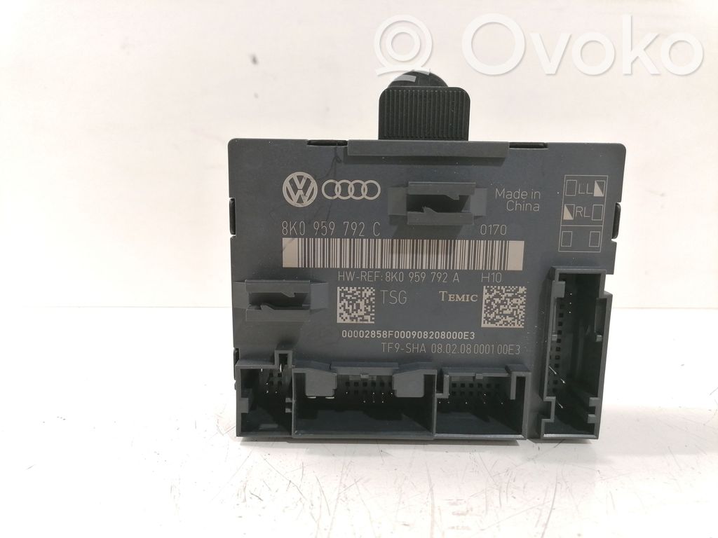 Audi A4 S4 B8 8K Door control unit/module 
