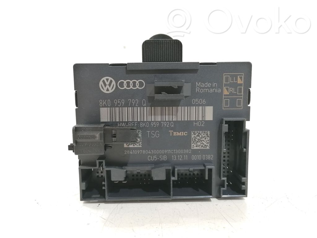 Audi A4 S4 B8 8K Sterownik / Moduł drzwi 