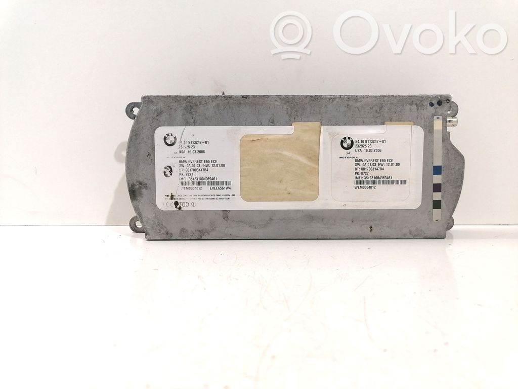 BMW 7 E65 E66 Bluetooth Modul Steuergerät 