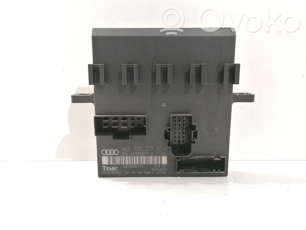 Audi A8 S8 D3 4E Komforto modulis 