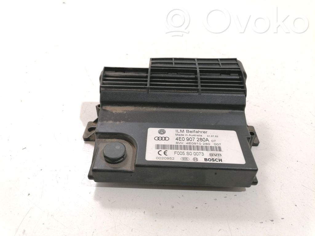 Audi A8 S8 D3 4E Other control units/modules 