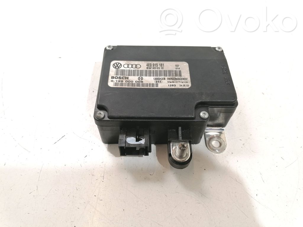 Battery control module   4E0915181,0199000006