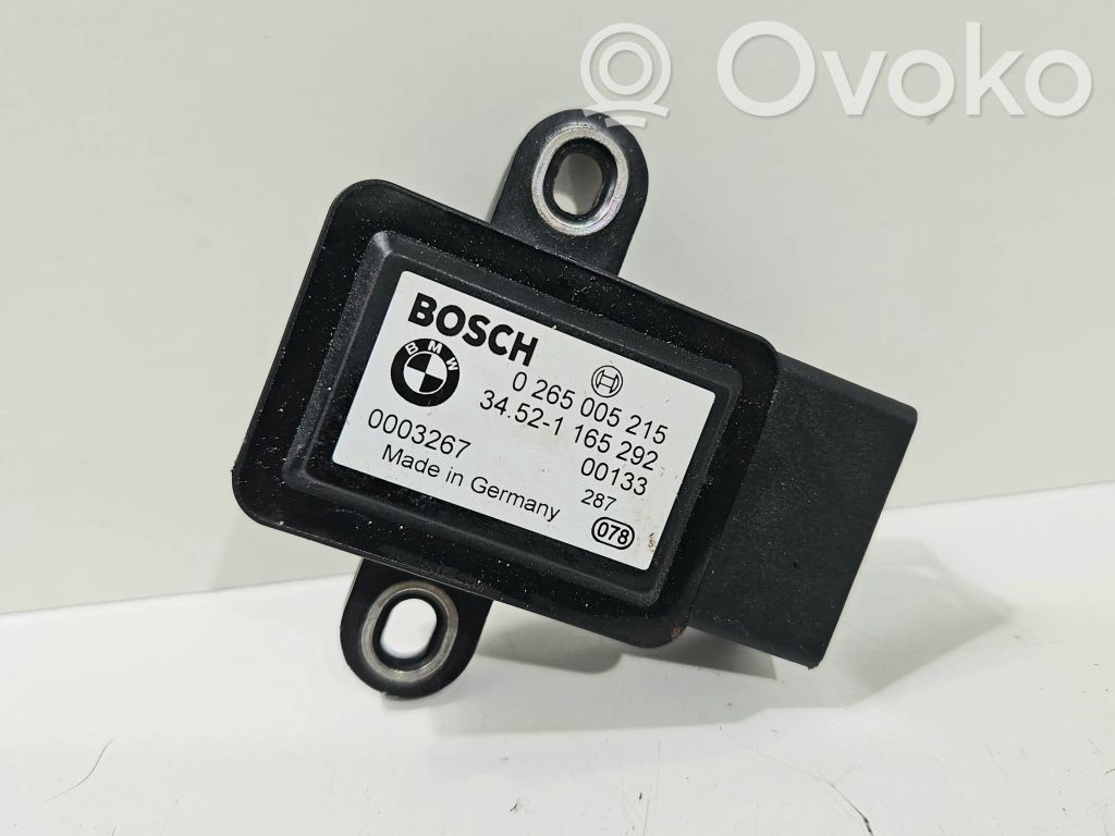 BMW 5 E39 ESP acceleration yaw rate sensor 