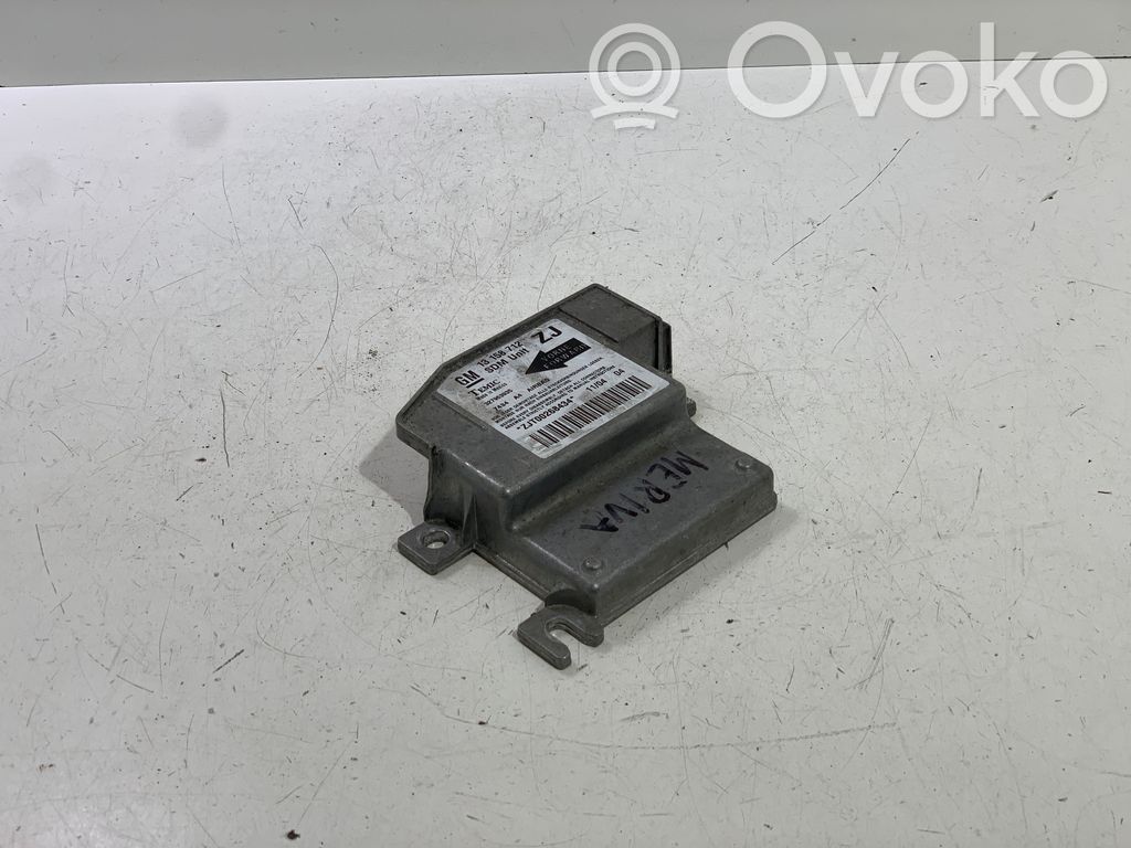 Opel Meriva A Airbag control unit/module 