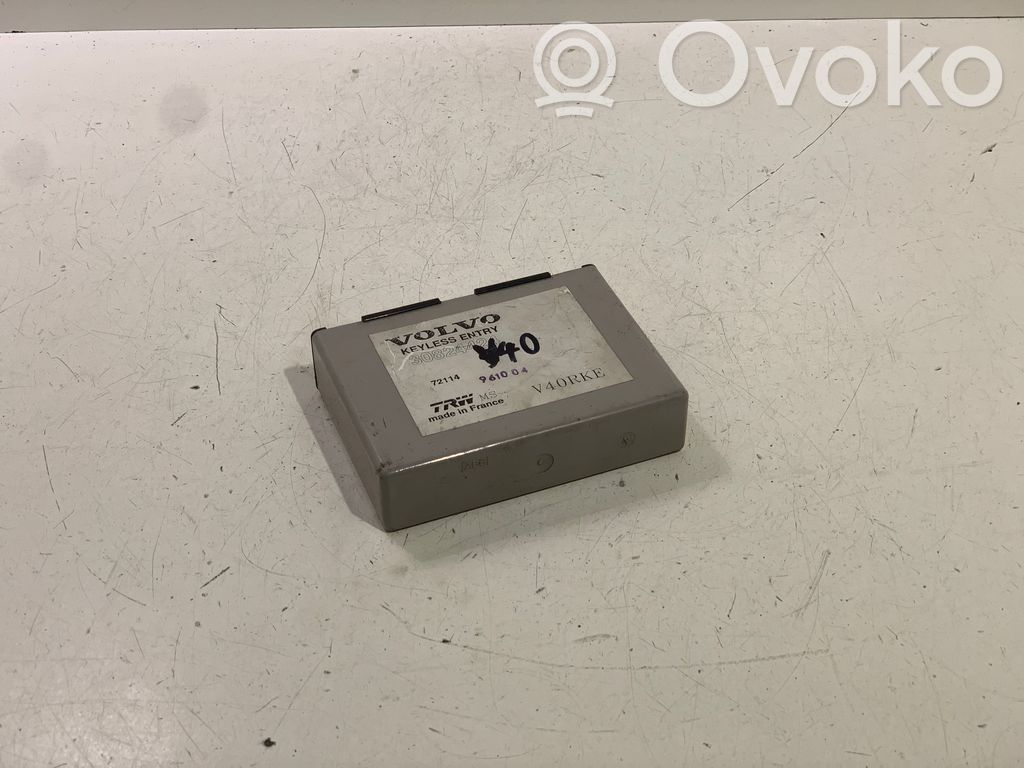 Volvo S40, V40 Citu veidu vadības bloki / moduļi 