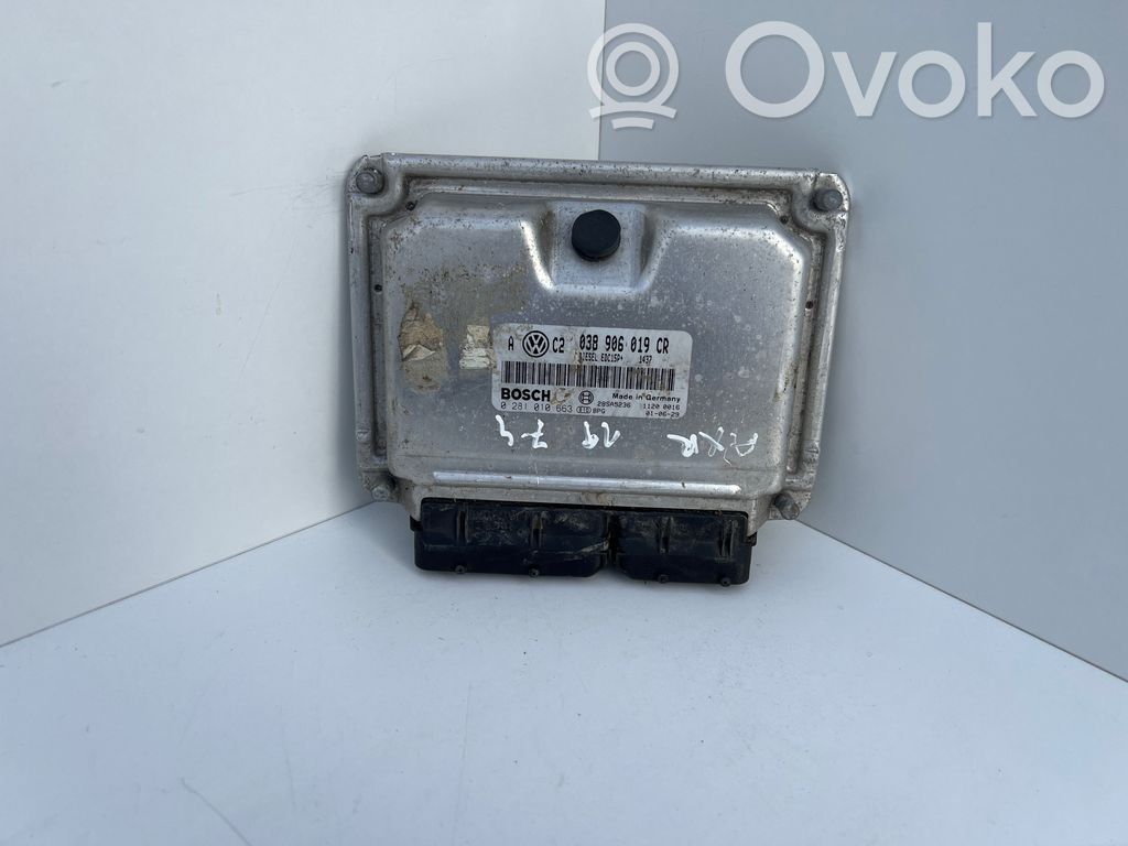Volkswagen Golf IV Engine control unit/module 
