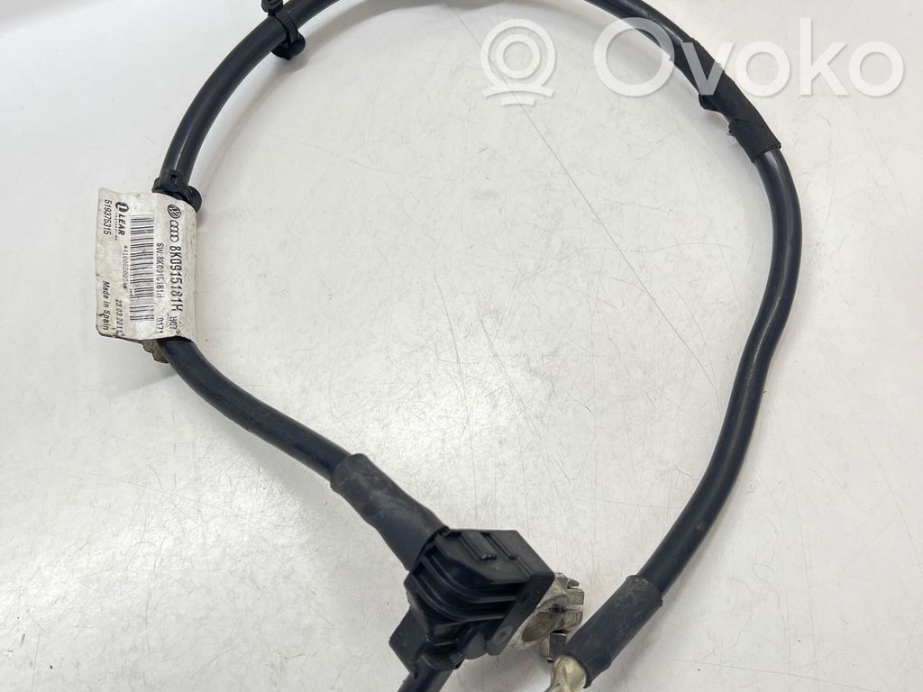 Audi A1 Minusinis laidas (akumuliatoriaus) 