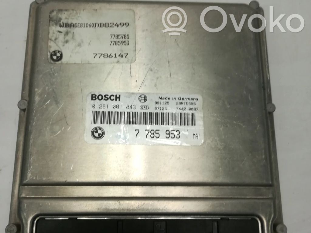 BMW 7 E38 Engine control unit/module 