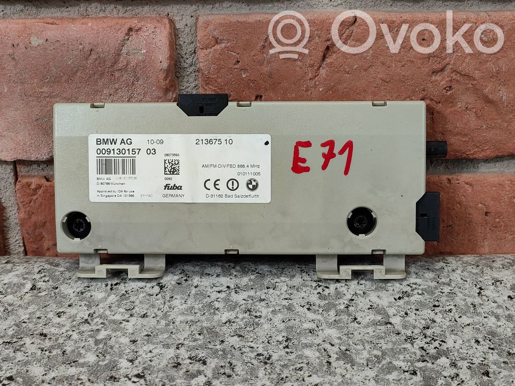 BMW X6 E71 Antenos stiprintuvas 