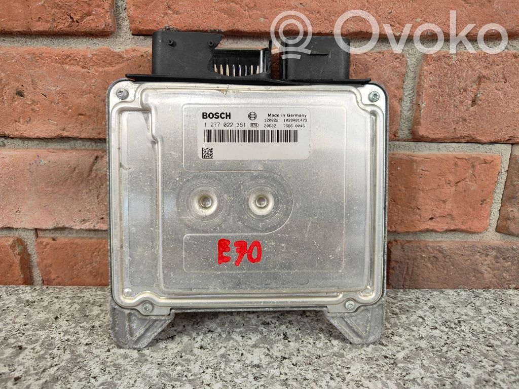 BMW X5 E70 Calculateur moteur ECU 