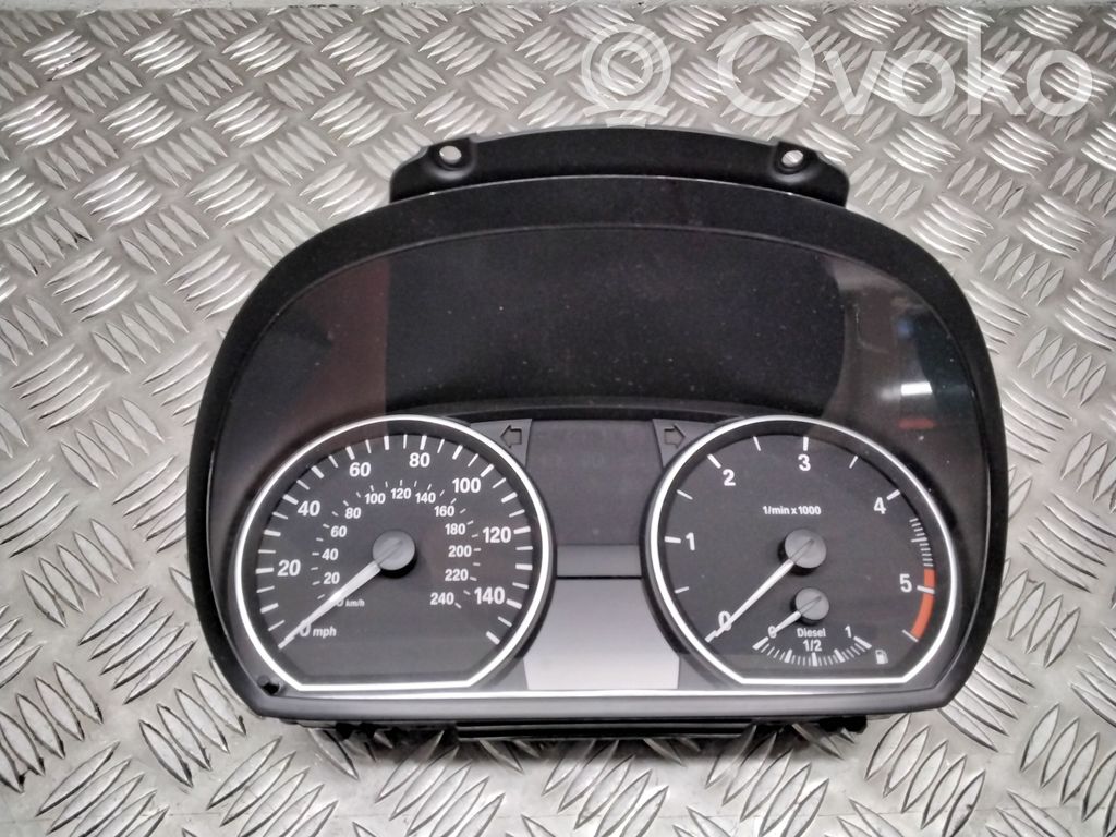 BMW 1 E81 E87 Speedometer (instrument cluster) 