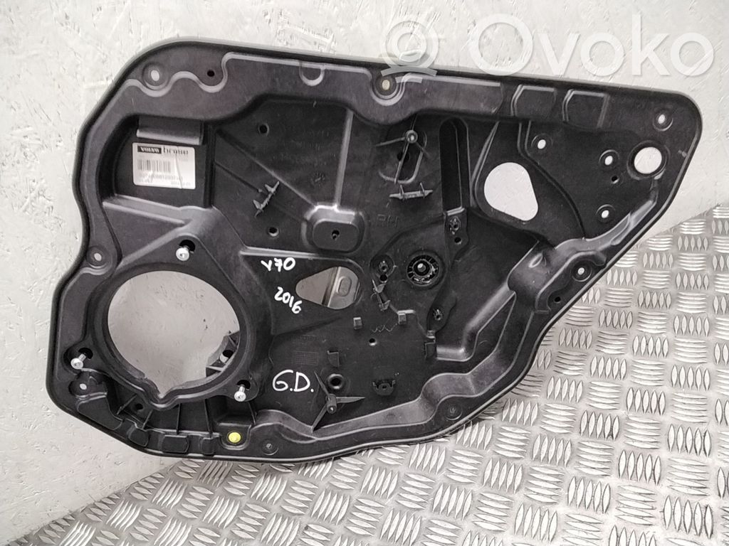 Volvo V70 Mechanizm podnoszenia szyby tylnej bez silnika 