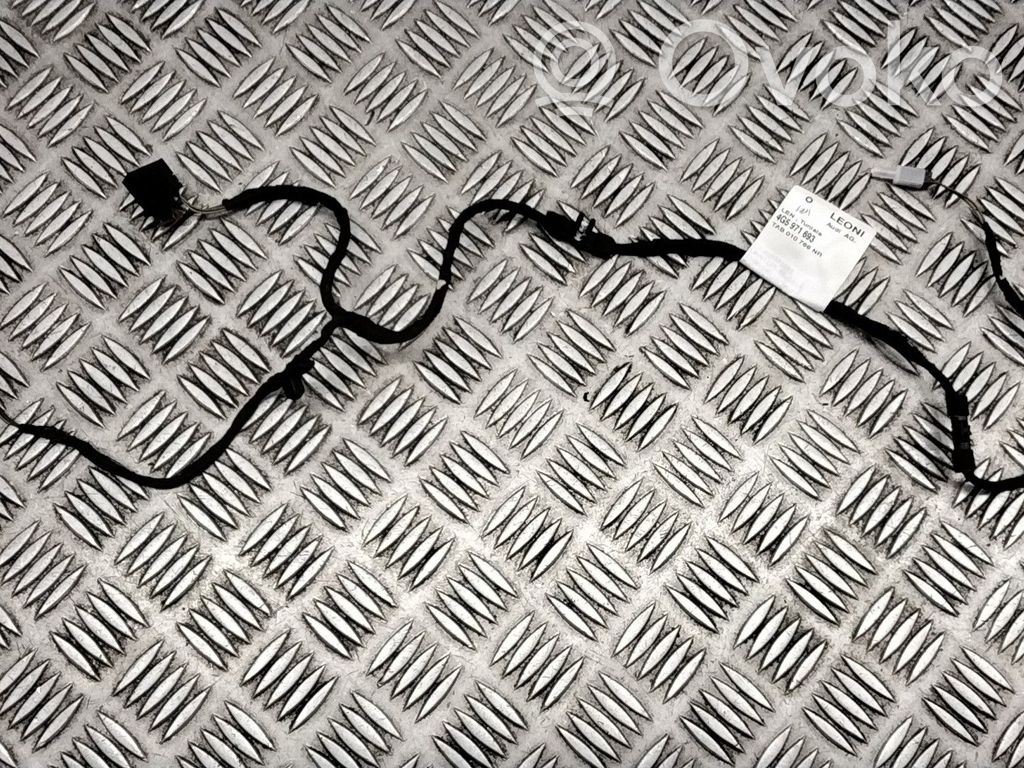 Audi A6 C7 Cableado de puerta trasera 