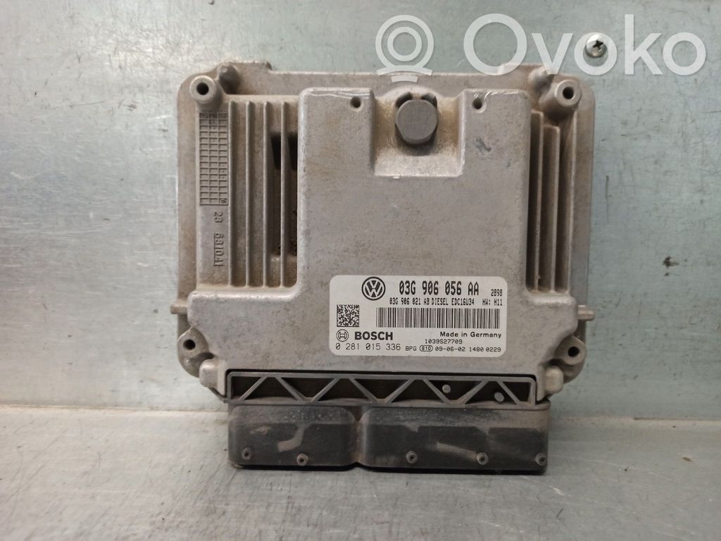Engine control unit/module   03G906056AA,0281015336,BOSCH