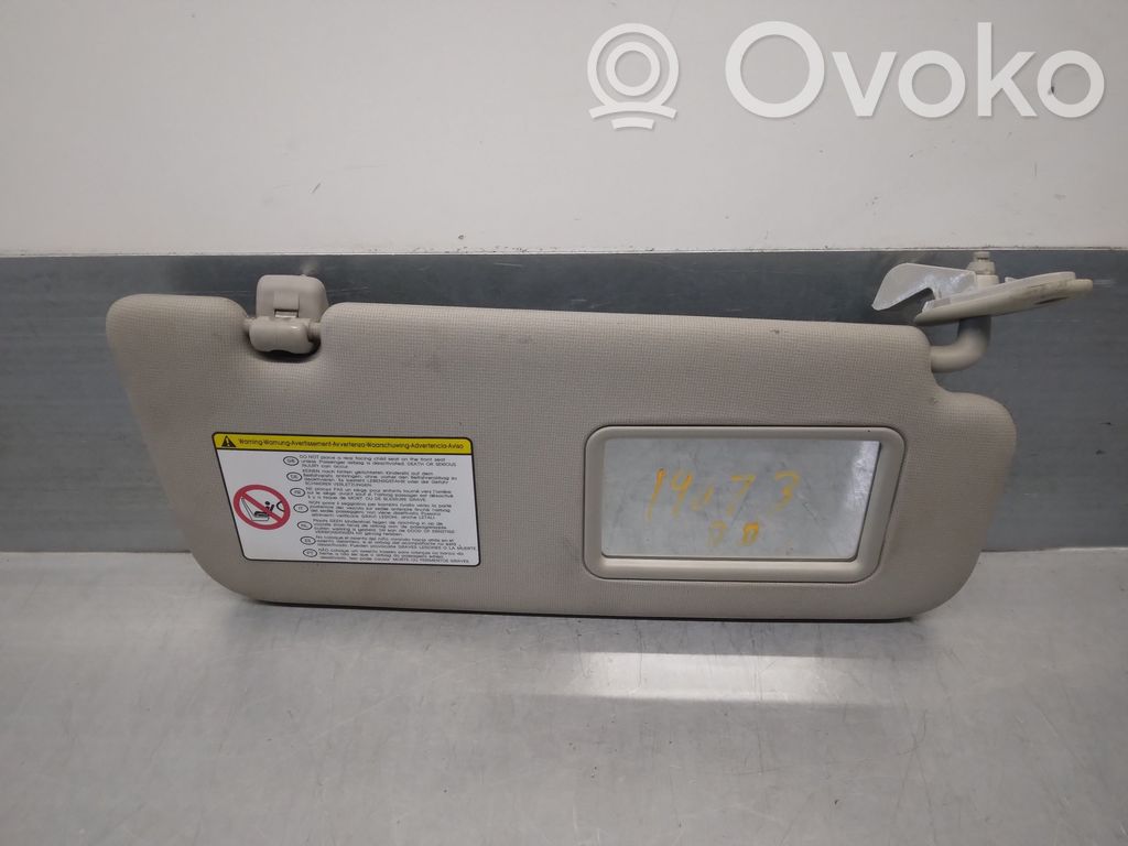 KIA Picanto Sun visor 