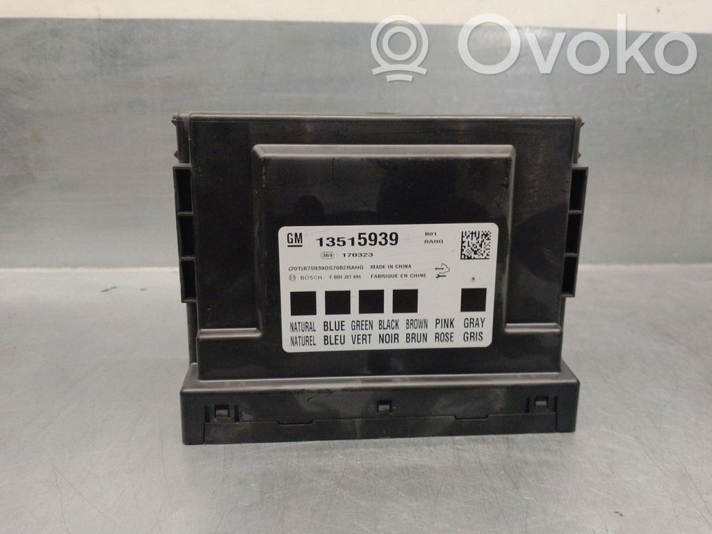 Other control units/modules   13515939,F00HJ01694,BOSCH