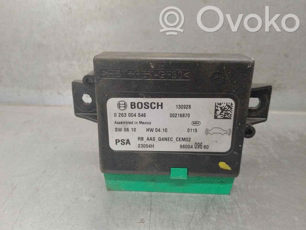 Other control units/modules   9800409682,0263004546,BOSCH