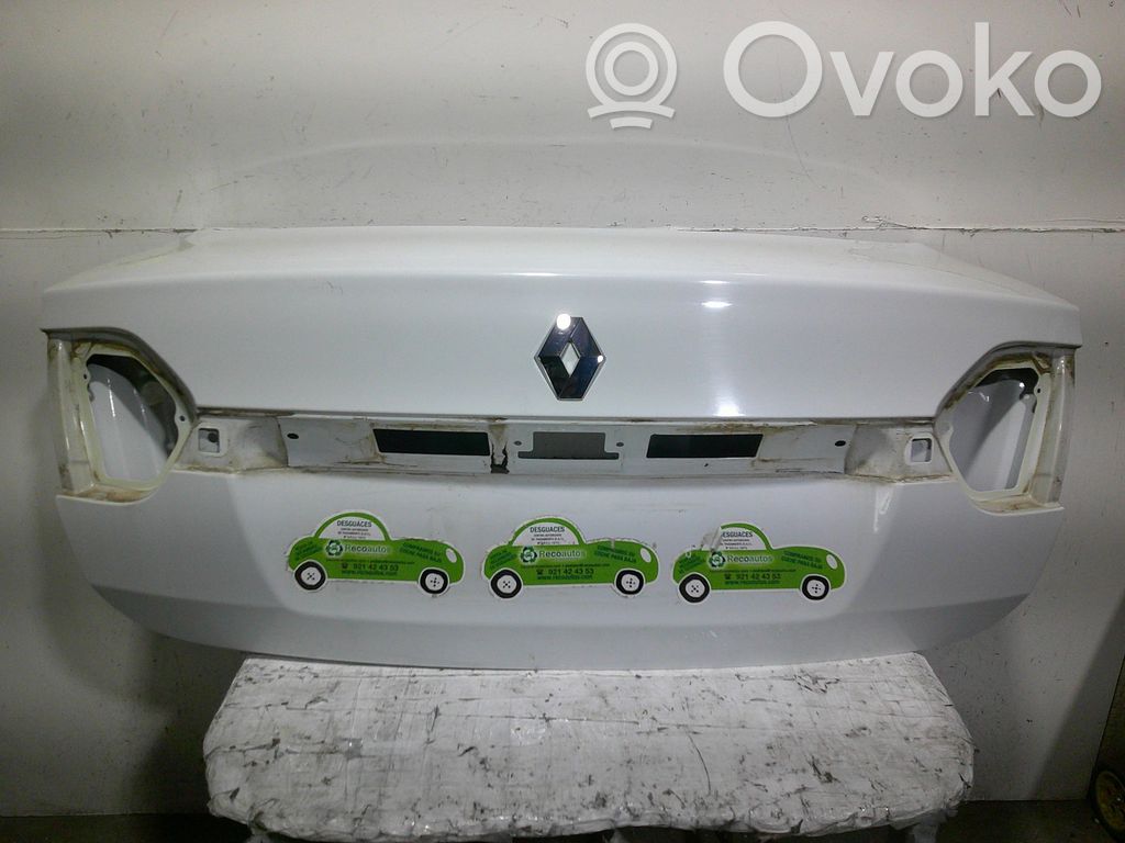 Renault Fluence Puerta del maletero/compartimento de carga 