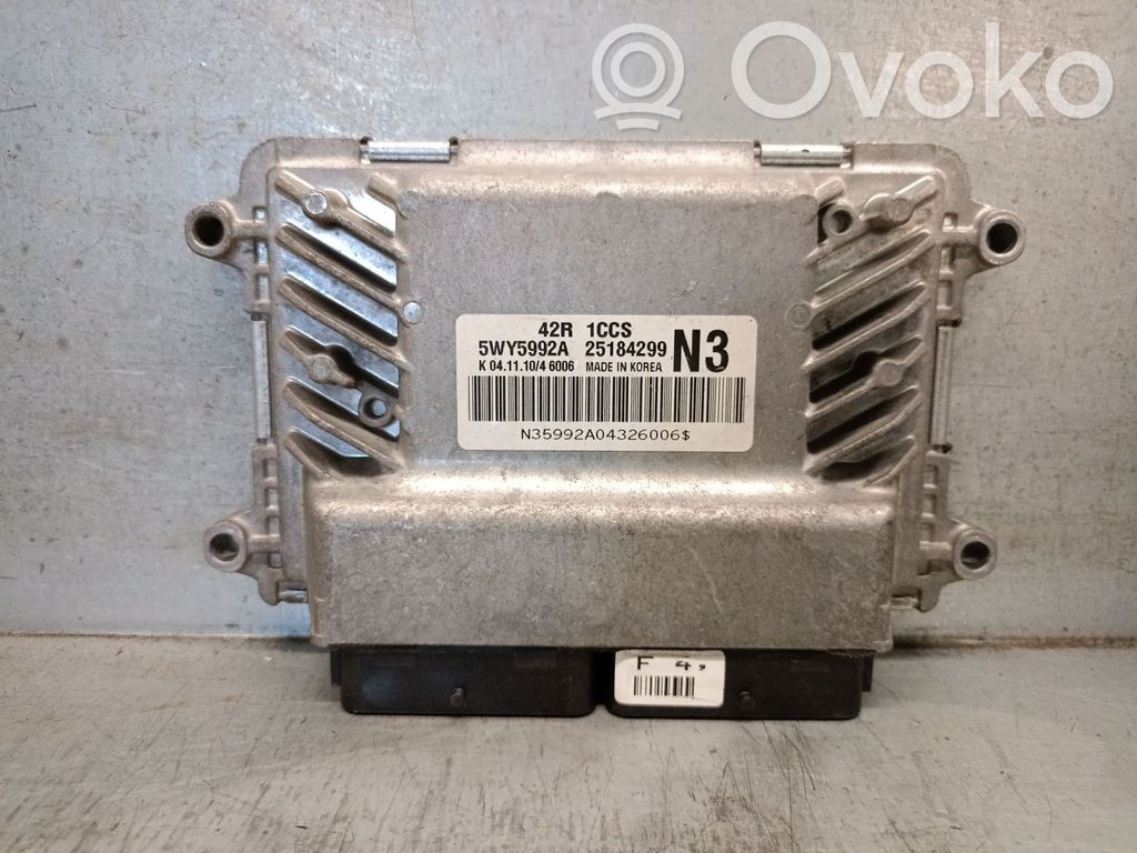 Engine control unit/module   5WY5992A,5WY5992A