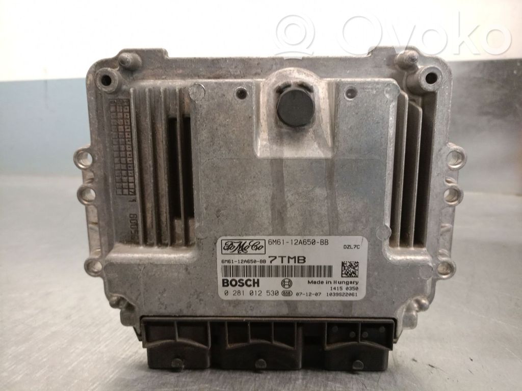 Engine control unit/module   6M6112A650BB,0281012530BOSCH