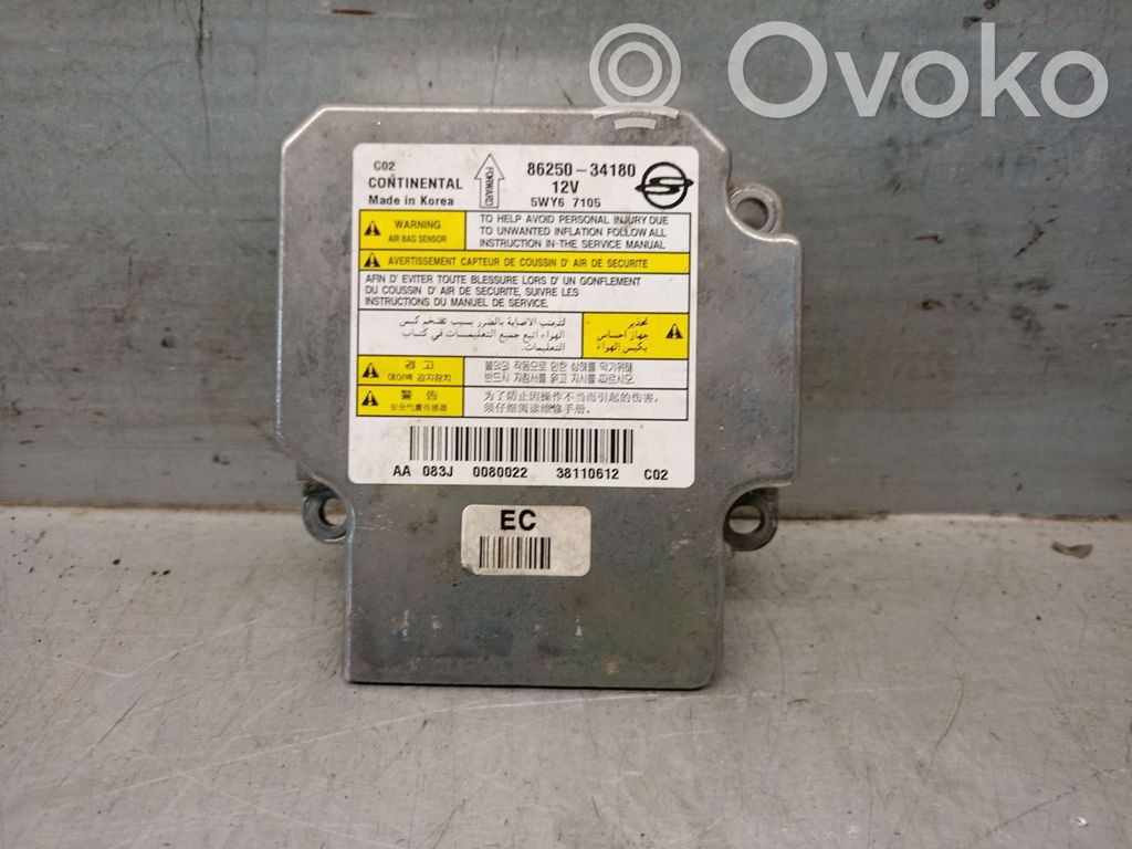 SsangYong Korando Airbag control unit/module 