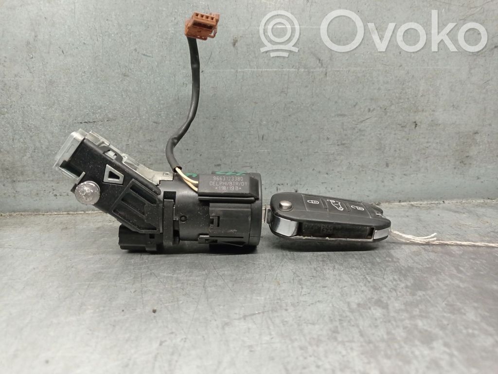 Ignition lock   9663123380,4162KF,DELPHI