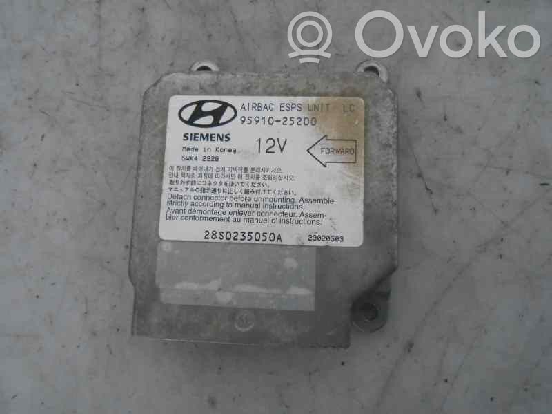 Hyundai Accent Module de contrôle airbag 