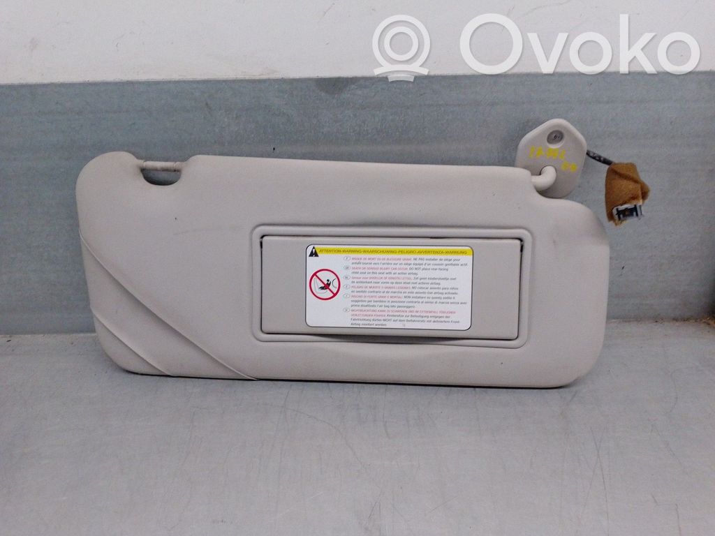 Citroen C5 Sun visor 
