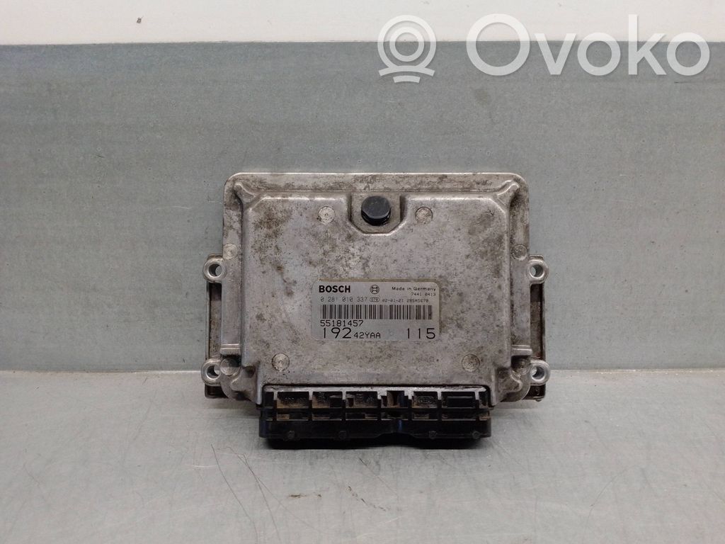 Unitate/modul de control motor   55181457,0281010337,BOSCH