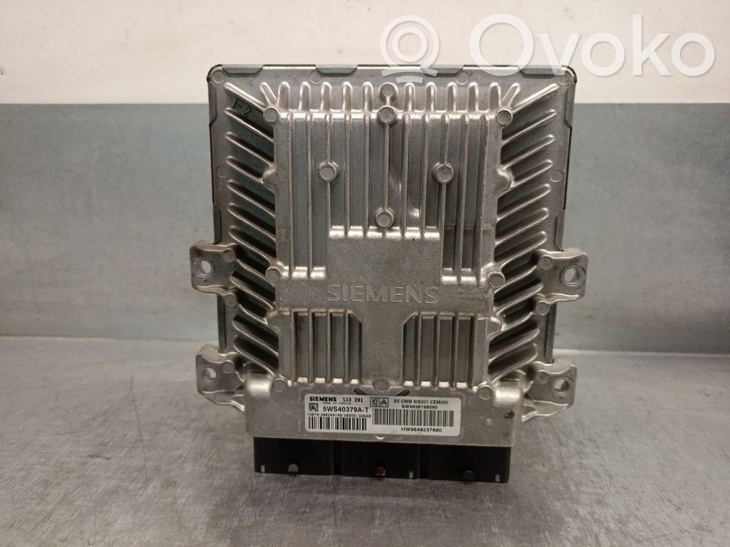 Engine control unit/module   9658198080,5WS40379ATSIEMENS
