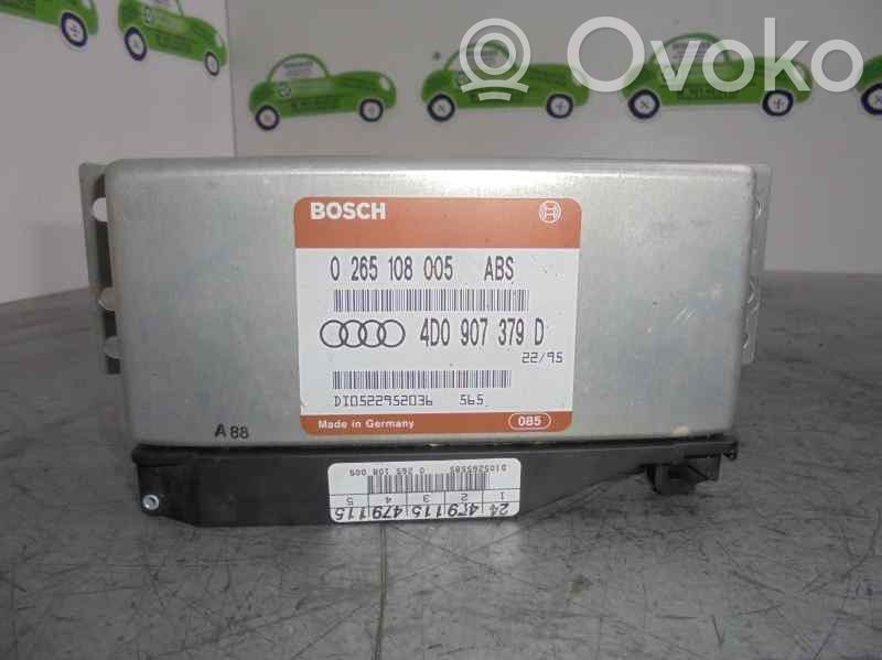 Unidad de control/módulo del ABS   4D0907379D,0265108005,BOSCH