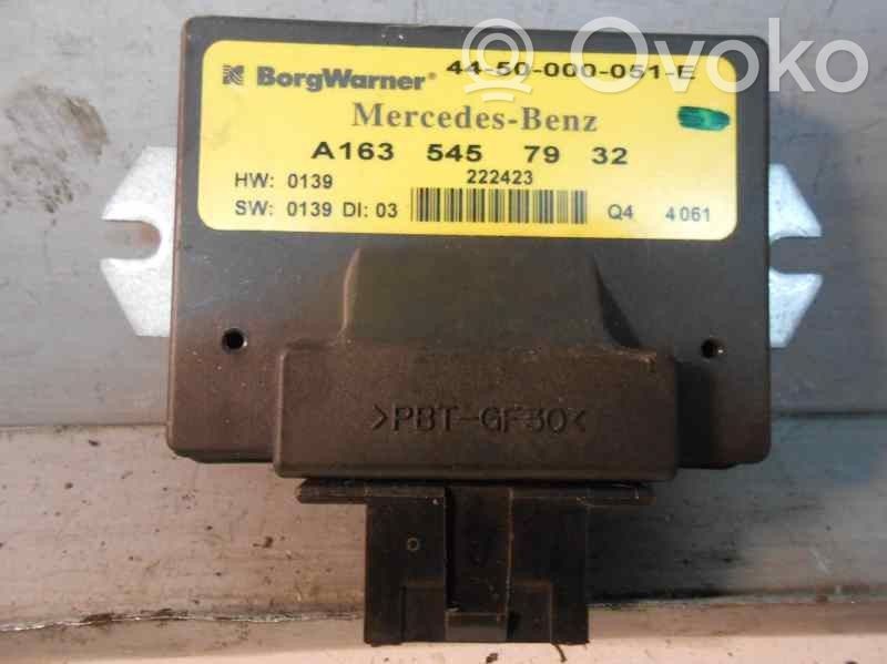 Mercedes-Benz ML W163 Unidad de control/módulo del motor