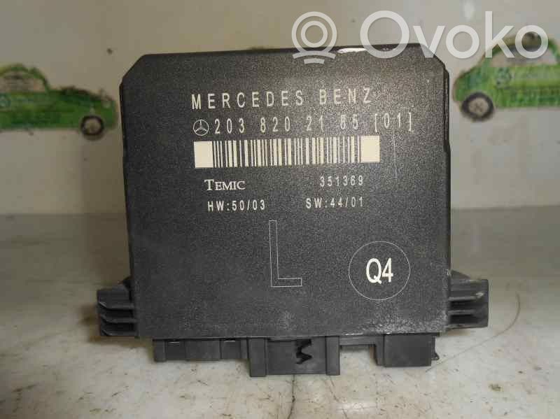 Mercedes-Benz C W203 Portin ohjausyksikkö 