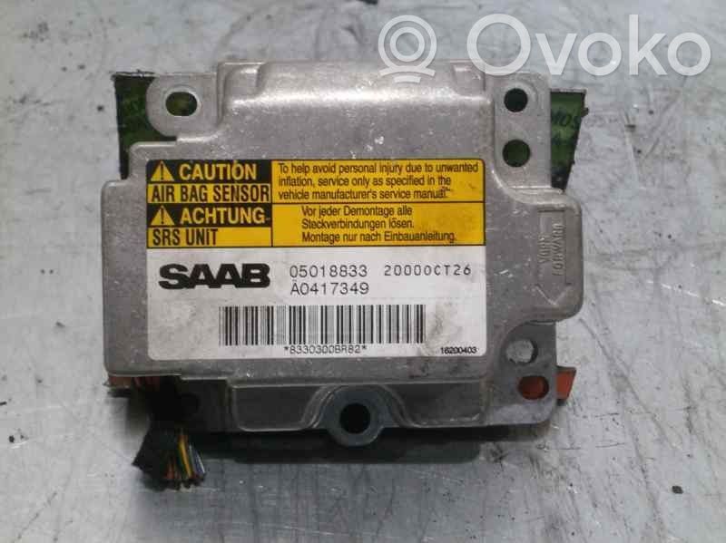Saab 9-3 Ver1 Centralina/modulo airbag 