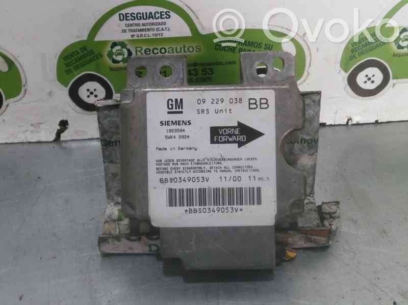 Opel Corsa B Airbag control unit/module 