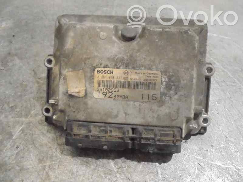 Unidad de control/módulo del motor   55182953,0281010337,BOSCH