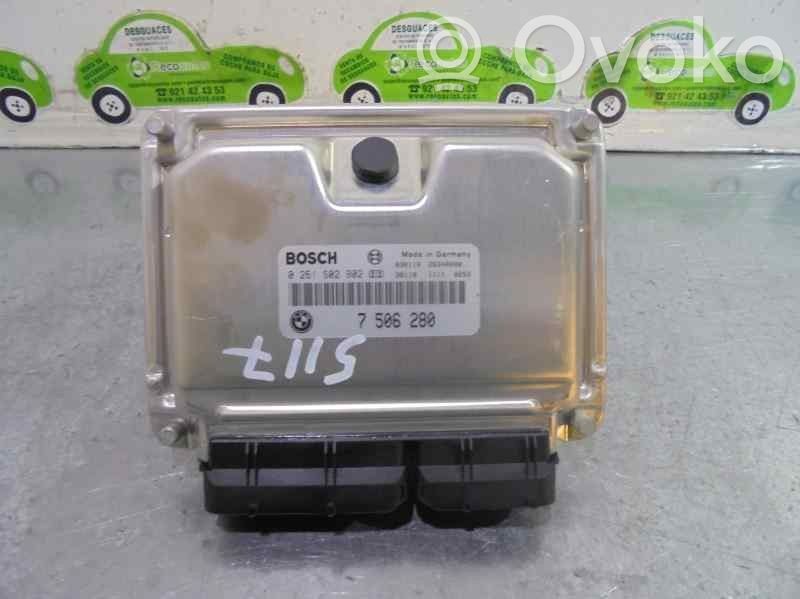 Engine control unit/module   7506280,0261S02902,BOSCH