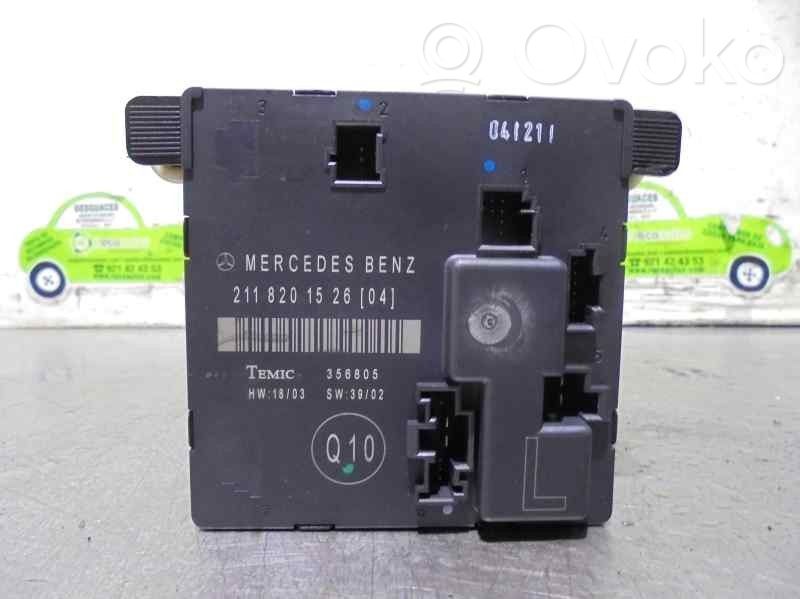 Mercedes-Benz E W211 Unidad de control de puerta 