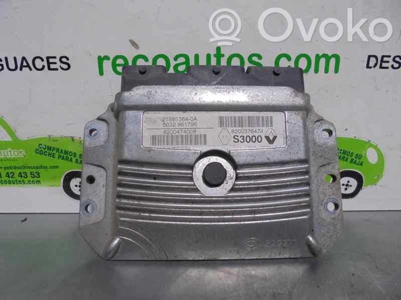 Renault Modus Centralina/modulo del motore 
