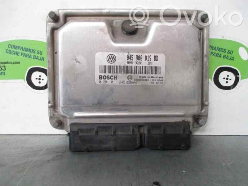 Engine control unit/module   045906019BD,0281011245,BOSCH