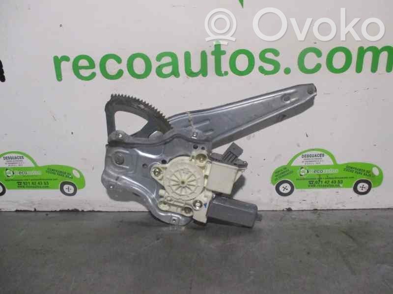 Toyota Avensis T250 Meccanismo di sollevamento del finestrino posteriore senza motorino