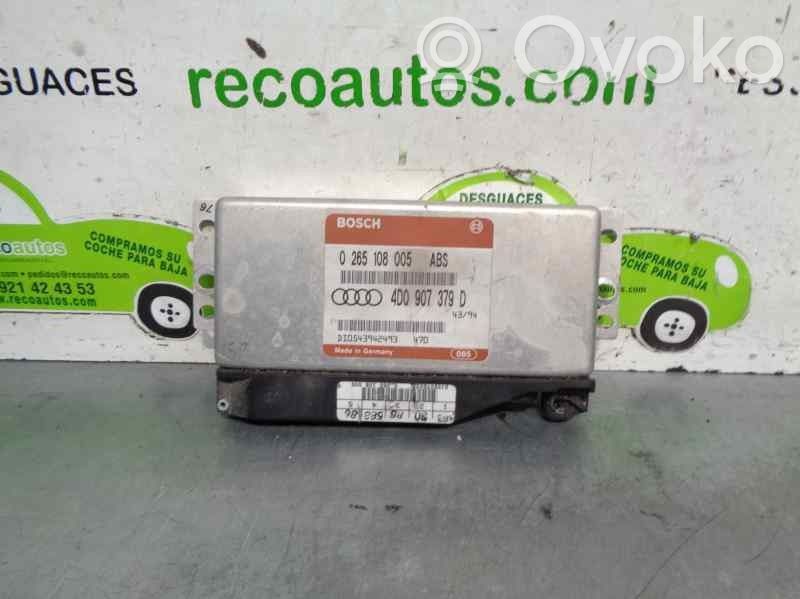 ABS control unit/module   4D0907379D,0285108005,BOSCH